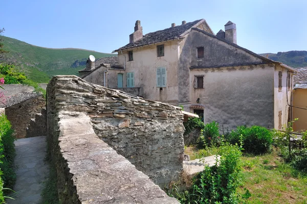 Corsicaanse dorp — Stockfoto