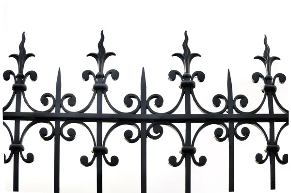 wrought iron fence