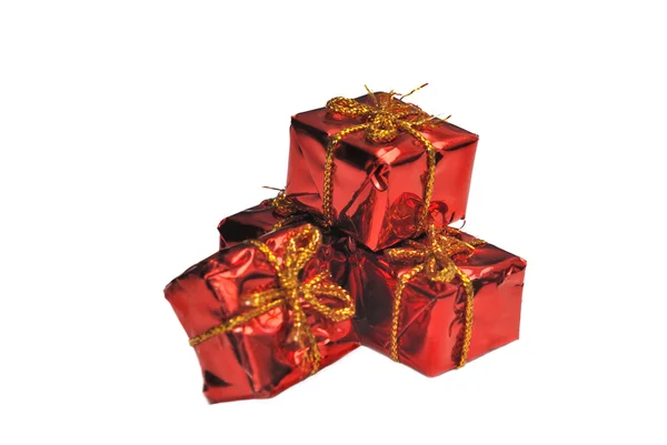 Small red gift — Stock Photo, Image