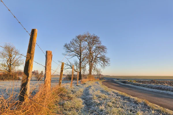 Sonnenaufgang auf dem Land — Stockfoto