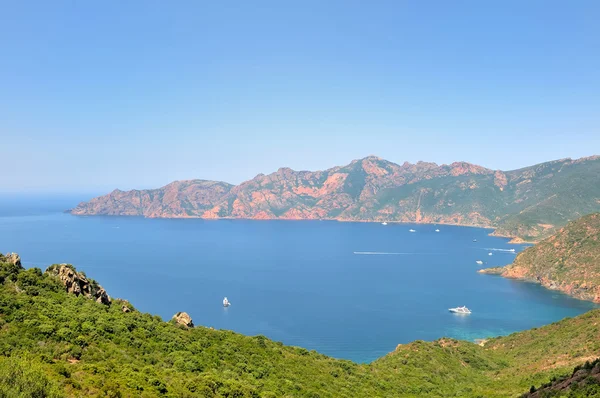 Girolata du Golfe en Corse — Photo