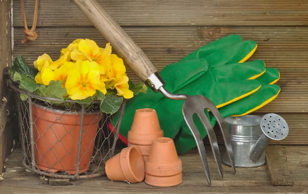 Tuinieren accessoires — Stockfoto