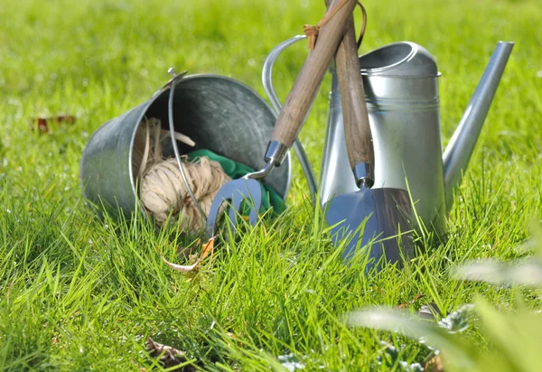 Trädgårdsredskap — Stockfoto