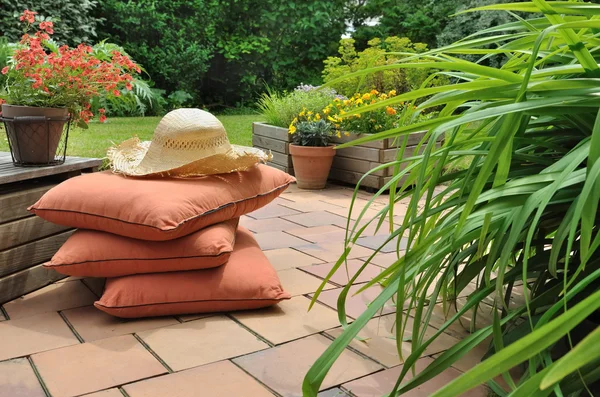 Terraço para relaxar — Fotografia de Stock