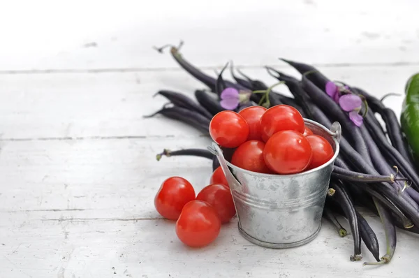 Verduras bonitas y rústicas —  Fotos de Stock