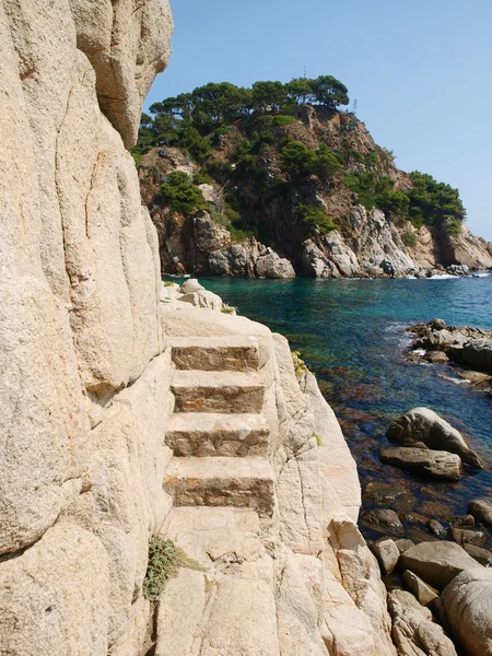 Escaleras en piedra — Foto de Stock