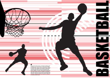 Basketbol Yıldız arka plan