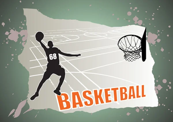 Basketbal vector — Stockvector