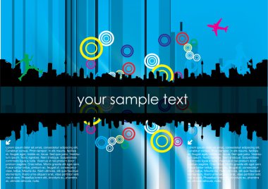 Soyut renkli arkaplan