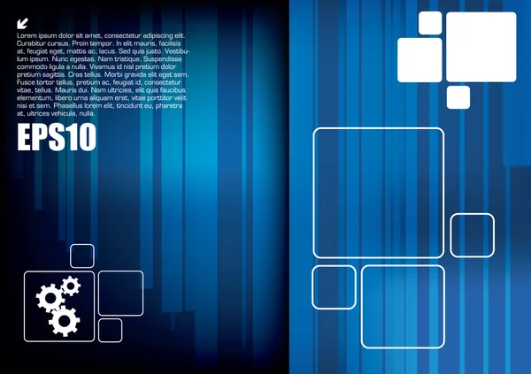 Abstracte technische achtergrond — Stockvector