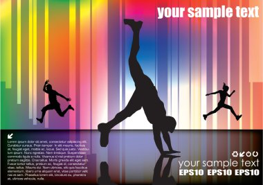 arka plan dinamik kişi