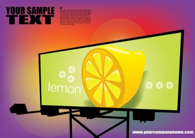 taze limon ile billboard