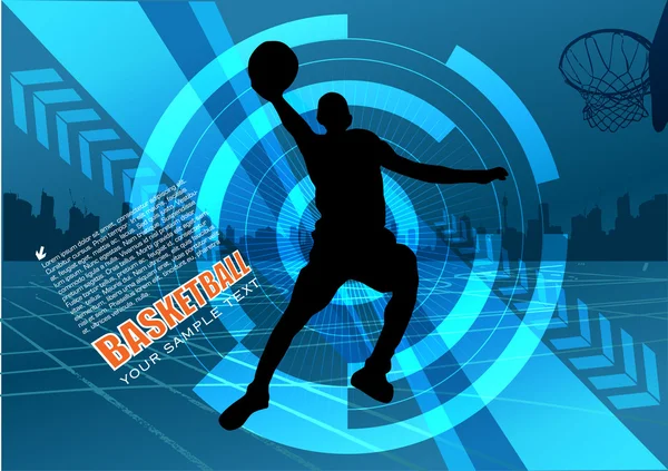 Basketbol vektör