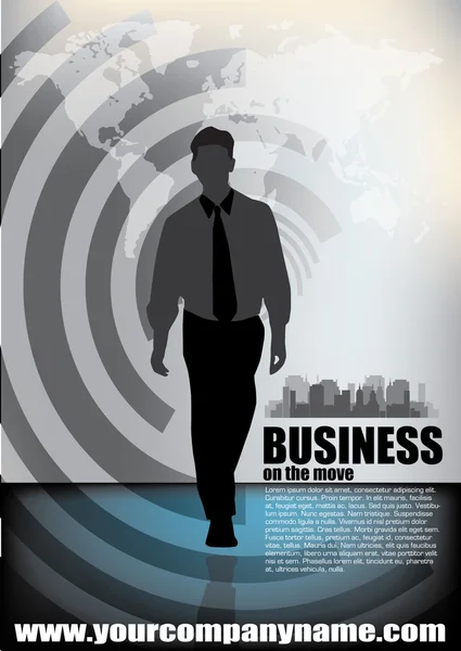 Business man — Stock Vector