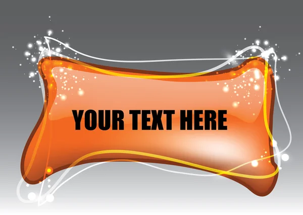 Banner for text — Stock Vector