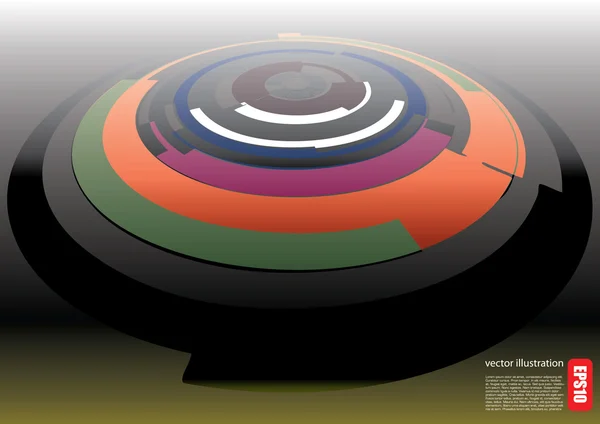 Abstracte technologie — Stockvector