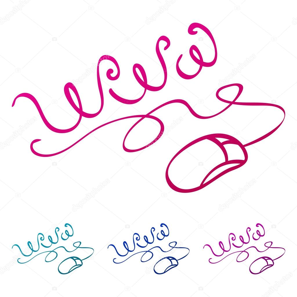 Computer mouse icons 2. Vector