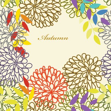 sonbahar yaprak arka plan. Başlık sayfası.