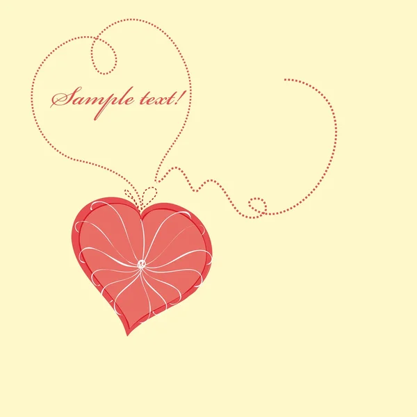 Romantique Valentine Dey milieux — Image vectorielle