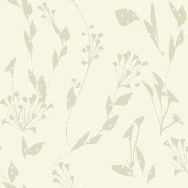 Soyut çiçek pürüzsüz desen arkaplanı