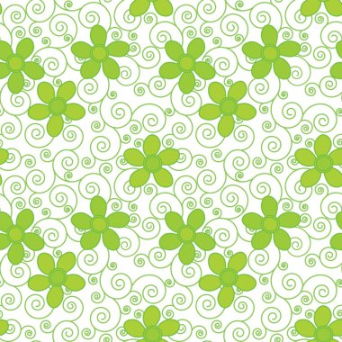 Soyut çiçek pürüzsüz desen arkaplanı