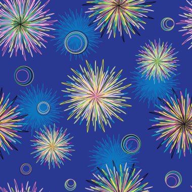 Soyut çiçek pürüzsüz desen arkaplanı