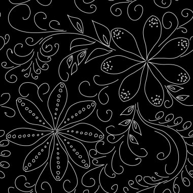 Çiçek dikişleri deseni