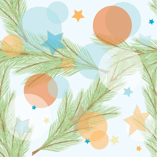 Christmas background. Seamless pattern. — Stock Vector