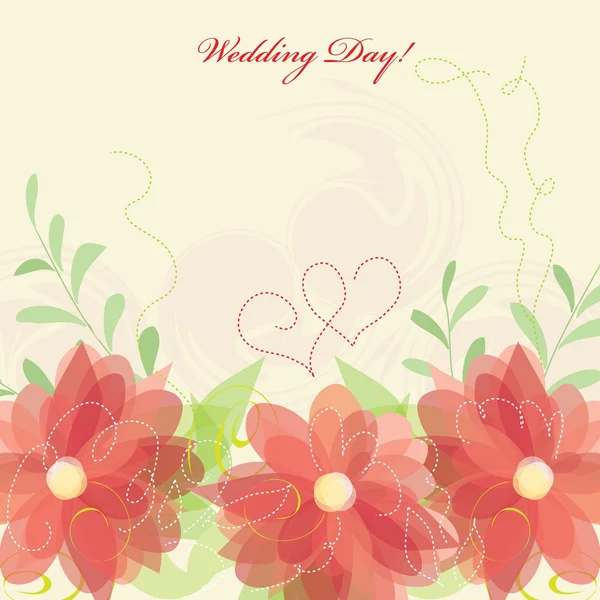 Fondo Día de la boda — Vector de stock