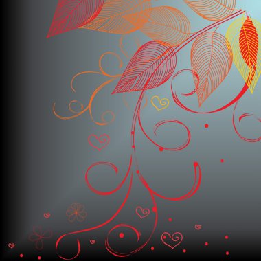 romantik çiçek arka plan