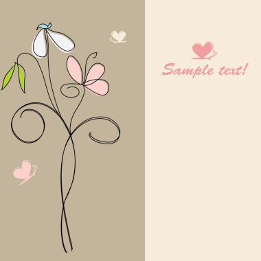 romantik çiçek arka plan