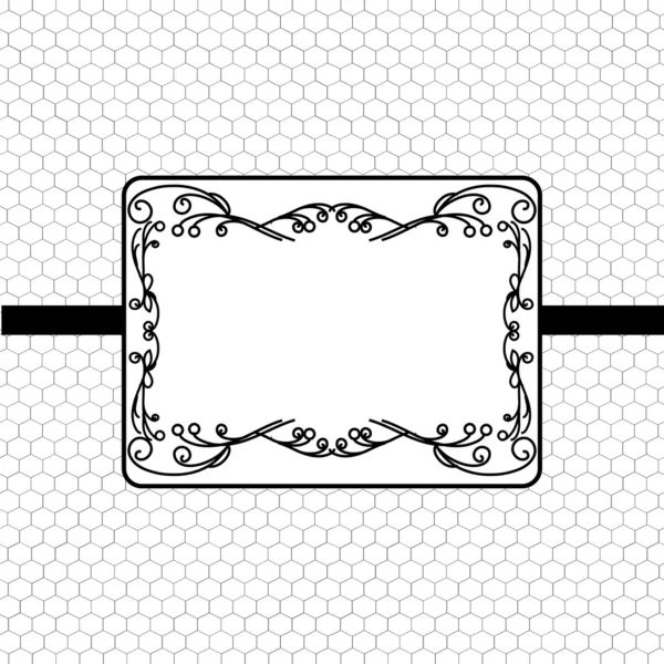 Винтажная стилизованная рамка — стоковый вектор