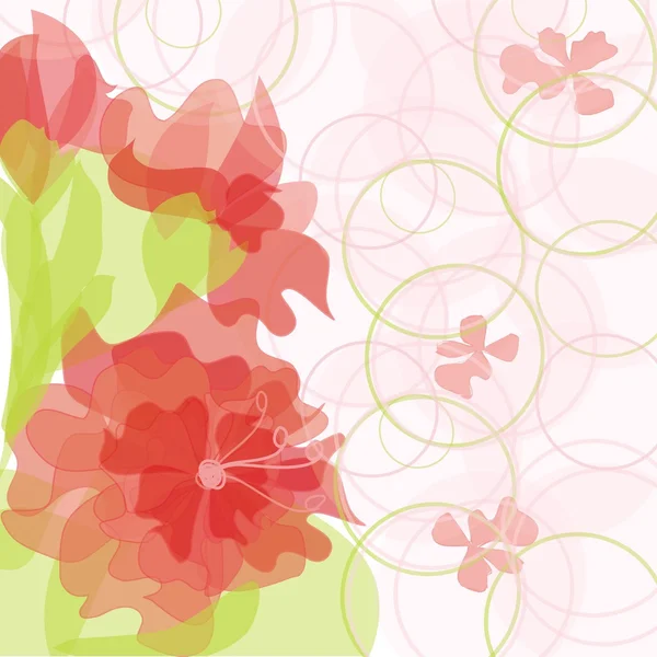 Flor backgrounds.Graphic símbolo de decoração . — Vetor de Stock