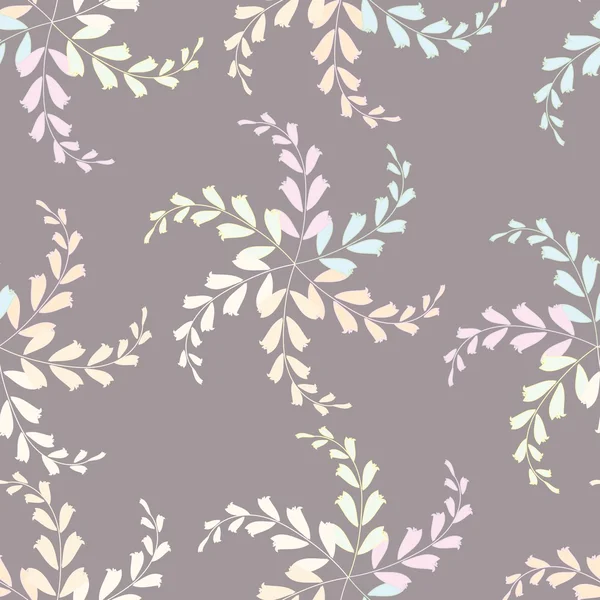 Motif floral sans couture — Image vectorielle