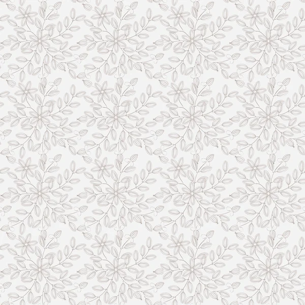 Motif floral sans couture — Image vectorielle