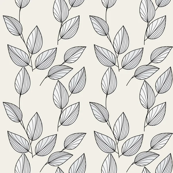 Floral seamless pattern — Stock Vector