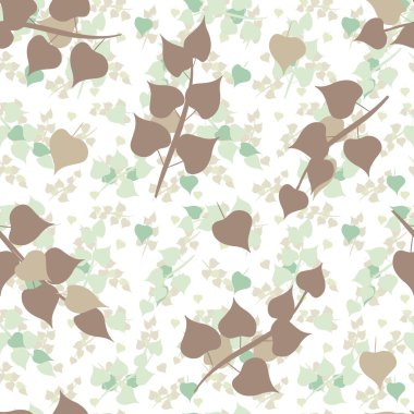 soyut yeşillik Dikişsiz desen arka plan