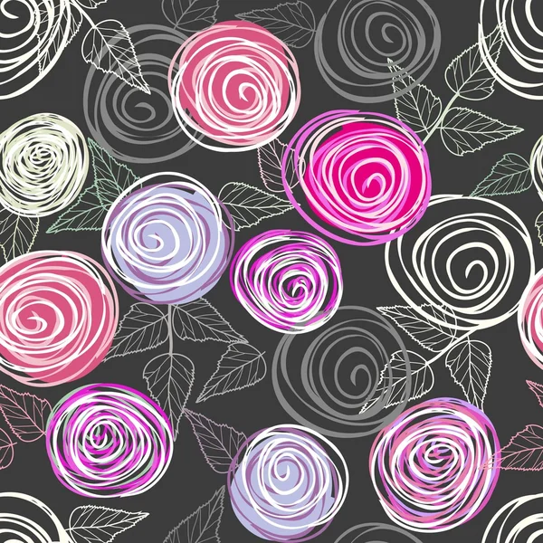 Abstract rose background — Stock Vector