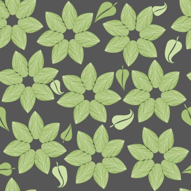 Soyut çiçek pürüzsüz desen arkaplanı