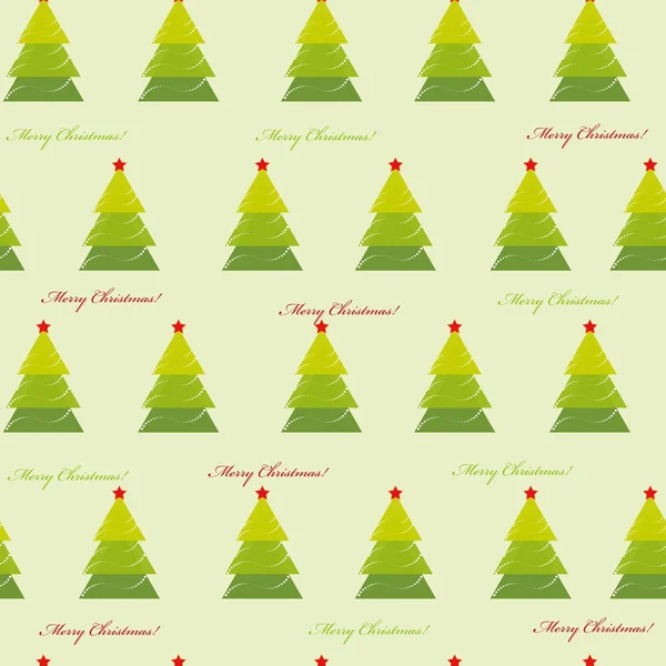 Fondo con árboles de Navidad . — Vector de stock