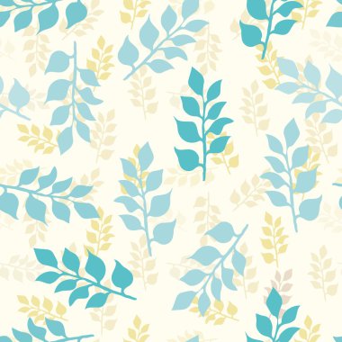 soyut yeşillik Dikişsiz desen arka plan