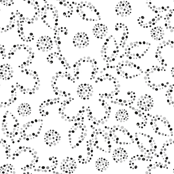 Abstraktní květina bezešvé vzor pozadí — Stockový vektor