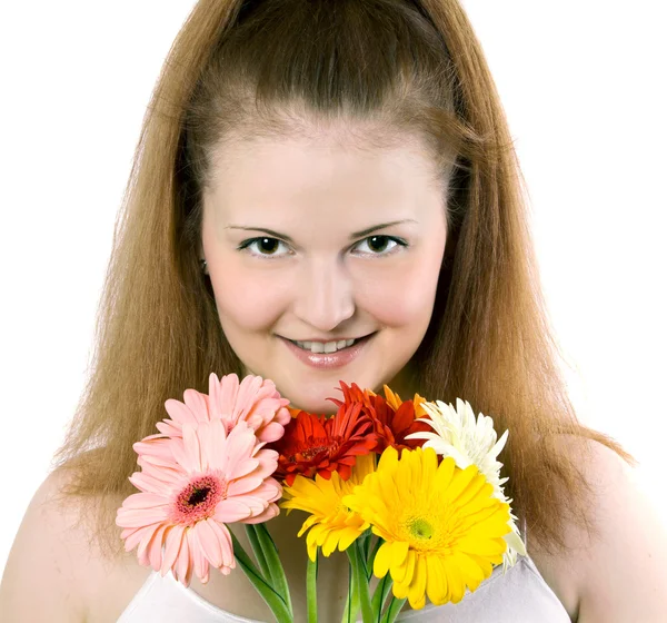 Mulher bonita jovem — Fotografia de Stock