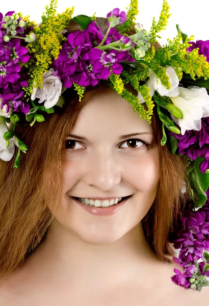 Mulher bonita jovem — Fotografia de Stock