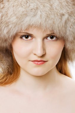 genç güzel kız portresi kapatmak