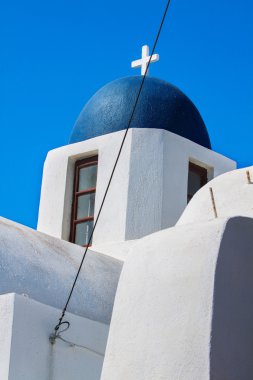 santorini, Yunanistan üzerinden cupolas