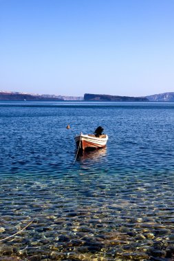 primosten Açık sularda tekne bağladı