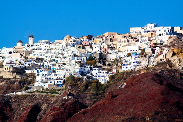 Santorini, Oia village. — Stockfoto