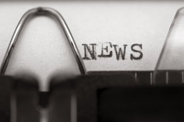 Eski Daktilo metin haber ile