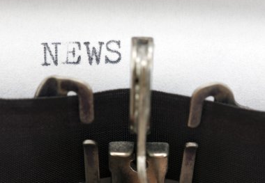 Eski Daktilo metin haber ile